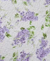 Laura Ashley Keighley Cotton Reversible Piece Quilt Set