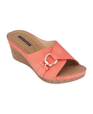 Gc Shoes Women's Bay Wedge Sandals