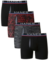 Hanes Men's Ultimate 4pk. Sport Boxer Briefs