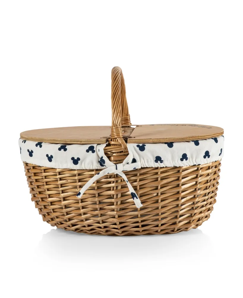 Picnic Time Disney Mickey Silhouette Country Basket