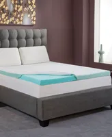 Closeout! IntelliSLEEP Natural Comfort 3" Memory Foam Topper, Twin, Created For Macy's