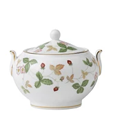 Wedgewood Wild Strawberry Sugar Bowl