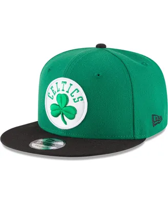 Men's Kelly Green and Black Boston Celtics 2-Tone 9FIFTY Adjustable Snapback Hat