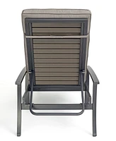 Closeout! Marlough Ii Aluminum Outdoor Chaise Lounge, Created for Macy's