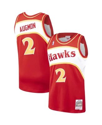 Men's Stacey Augmon Red Atlanta Hawks Hardwood Classics 1991-92 Swingman Jersey