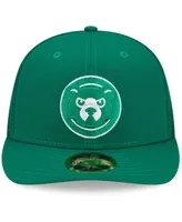 Men's Green Chicago Cubs 2022 St. Patrick's Day On-Field Low Profile 59FIFTY Fitted Hat