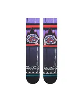 Men's Toronto Raptors Hardwood Classics Fader Collection Crew Socks