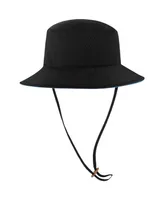 Men's Black Miami Marlins Panama Pail Bucket Hat