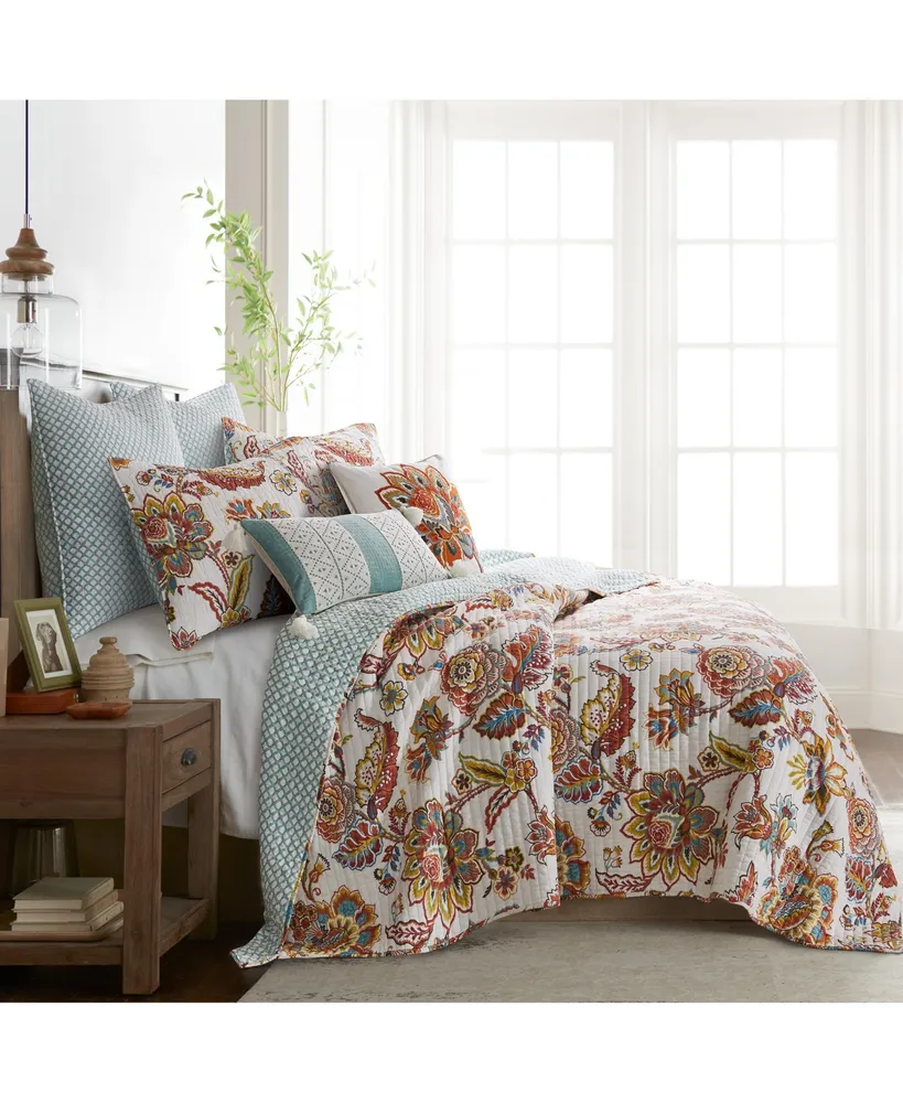 Levtex Eden 3-Pc. Quilt Set, Full/Queen