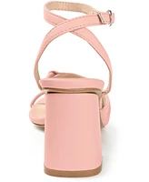 Journee Collection Women's Shillo Block Heel Sandals