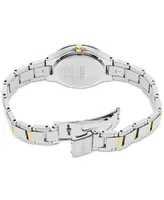 Seiko Women's Essential Two Tone Stainless Steel Bracelet Watch 27mm