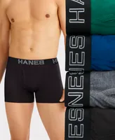 Hanes Men's 4-Pk. Ultimate ComfortFlex Fit Total Support Pouch Trunks