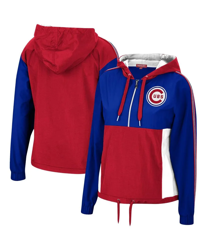 Women's Mitchell & Ness Red Kansas City Chiefs Half-Zip