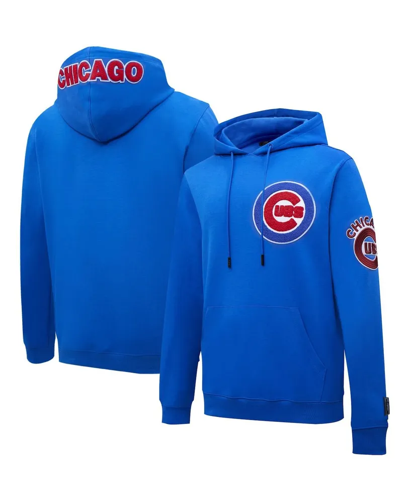 Men's Royal Chicago Cubs Pro Standard Logo Pullover Hoodie