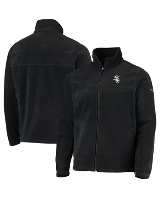 Men's Columbia Black Chicago White Sox Full-Zip Flanker Jacket