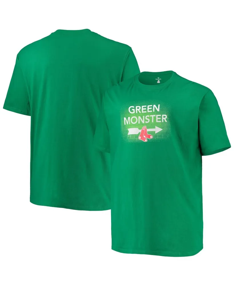 Profile Men's Kelly Green Atlanta Braves Big and Tall Celtic T-shirt