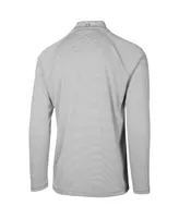 Men's Levelwear Gray Chicago White Sox Orion Historic Logo Raglan Quarter-Zip Jacket