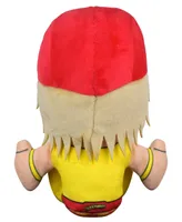 Bleacher Creatures Wwe Hulk Hogan Kuricha Sitting Plush Toy- Soft Chibi Inspired Toy, 8"