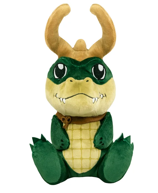 Bleacher Creatures Marvel Alligator Loki Kuricha Sitting Plush Toy- Soft  Chibi Inspired Toy, 8