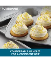 Farberware Nonstick Bakeware Set with Cooling Rack, 10-Piece
