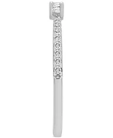 Wrapped Diamond Cuff Statement Ring (1/10 ct. t.w.) 14k Yellow or White Gold, Created for Macy's