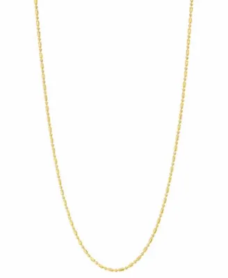14k Gold Necklace 18 24 Dot Dash Chain