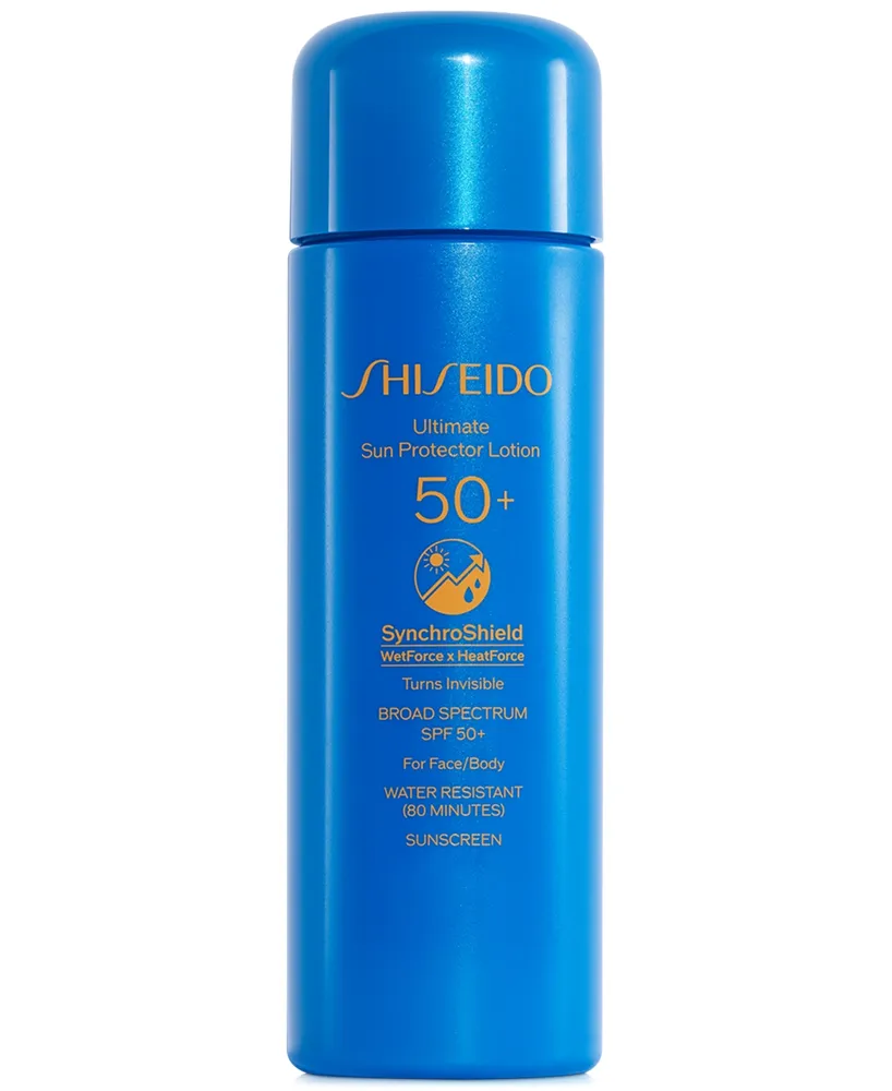 Shiseido Ultimate Sun Protector Lotion Spf 50+ Jumbo, 7.4 oz., Created for Macy's