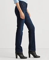 Lauren Ralph Petite Mid-Rise Straight Jean, & Short Lengths