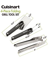 Cuisinart 4-Pc. Folding Grill Tool Set