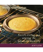 Anolon Advanced Bronze Nonstick Bakeware 9" Round Cake Pans, Set of 2