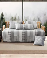 Closeout! Eddie Bauer Fairview Cotton 4 Piece Daybed Bonus Set