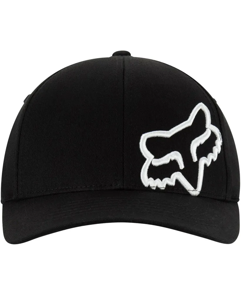 Big Boys Black, White Fox Racing Flex 45 Flexfit Hat