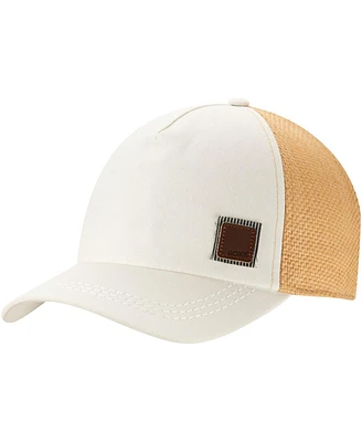 Women's Quiksilver White Roxy Incognito Adjustable Trucker Hat