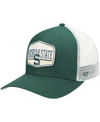 Men's '47 Green Michigan State Spartans Shumay Mvp Trucker Snapback Hat