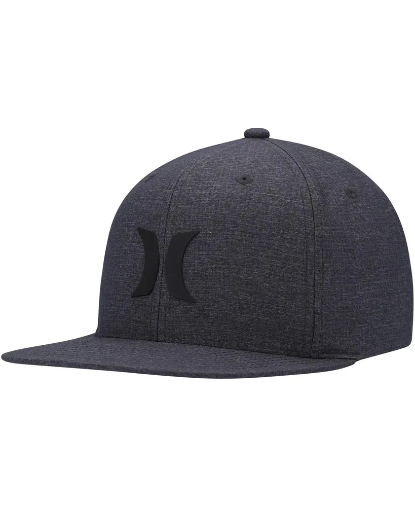 Men's Hurley Heather Black Phantom Core Snapback Hat