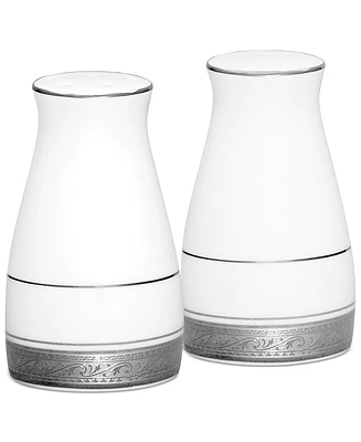 Noritake Dinnerware, Crestwood Platinum Salt and Pepper Shakers