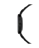 Swarovski Cosmopolitan Black Metal Bracelet Watch, 31.75 mm