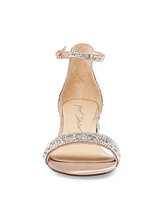 Betsey Johnson Women's Mari Block Heel Evening Sandals