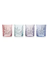 Godinger Dublin Double Old-Fashioned Glasses, Set of 4