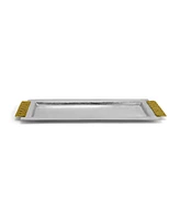 Micheal Aram Palm Vanity Tray - Silver