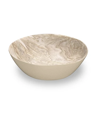 TarHong 12" Faux Real Desert Wood Bowl, 142 oz