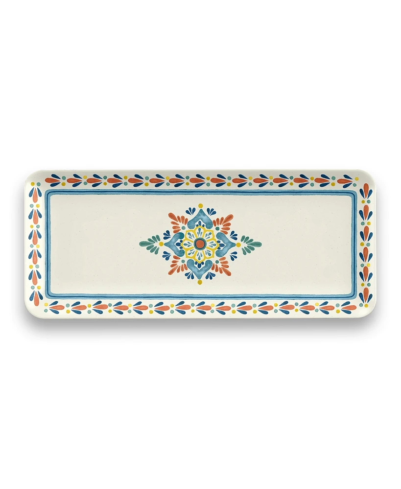 TarHong LaCena Medallion Tray, 17.5"