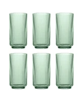 TarHong Mesa Jumbo Premium Acrylic Glasses, Set of 6