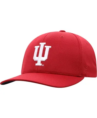Men's Top of The World Crimson Indiana Hoosiers Reflex Logo Flex Hat