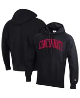 Men's Champion Black Cincinnati Bearcats Cincy Arch Pullover Hoodie