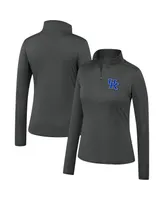 Women's Top of the World Heathered Charcoal Kentucky Wildcats Olympus Half-Zip Jacket