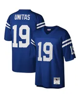 Men's Mitchell & Ness Johnny Unitas Royal Baltimore Colts Legacy Replica Jersey