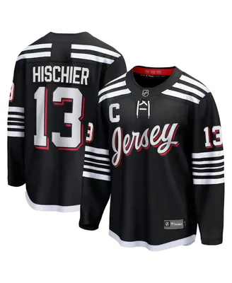 Men's Fanatics Nico Hischier Black New Jersey Devils Alternate Premier Breakaway Player