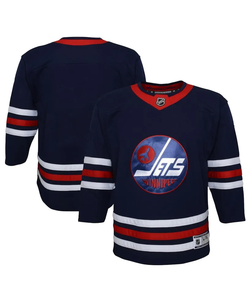 Big Boys Navy Winnipeg Jets 2021/22 Alternate Premier Jersey