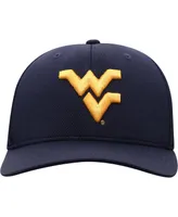 Men's Top of The World Navy West Virginia Mountaineers Reflex Logo Flex Hat